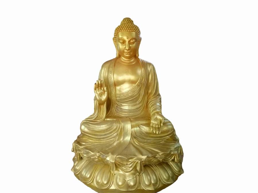 鎏金銅佛像 鎏金銅佛像