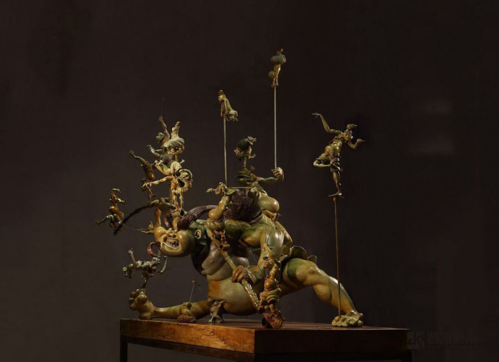 玻璃鋼仿銅雕塑的制作過程 玻璃鋼仿銅雕塑的制作過程